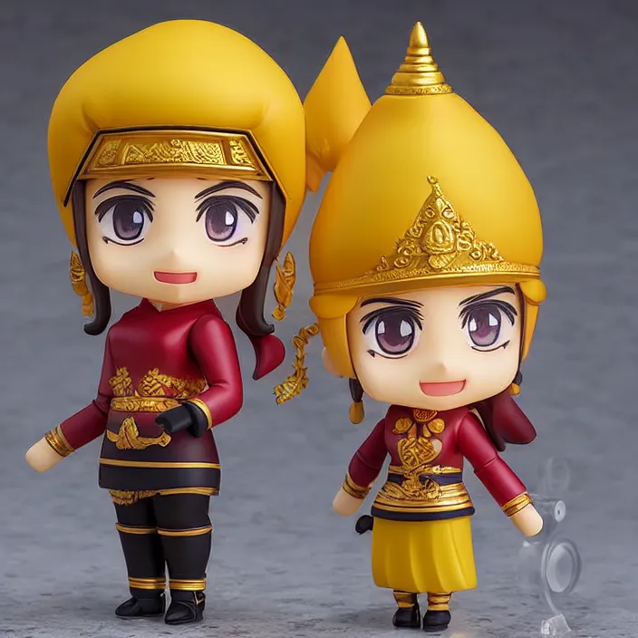 Image similar to Min Aung Hlaing from Myanmar, An anime Nendoroid of dictator Min Aung Hlaing from Myanmar , figurine, detailed product photo