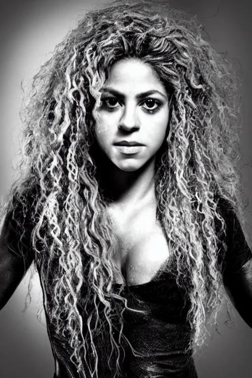 a portrait of shakira in the style of cyberpunk,, | Stable Diffusion ...