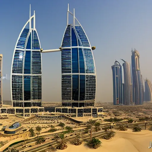 Image similar to gta : dubai, by justin jerard