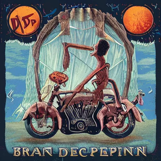 Image similar to album cover art by Brian despain