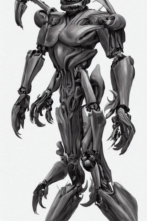 Prompt: full body alien female concept art, humanoid form, evil mecha muscle, horseshoe crap squid, digital art, in the style of ben lol, brian sum, ramil sunga, herbert lowis, furio tedesschi, christopher cao, frederic daoust, joe botardo, artstation, pinterest, deviantart, photoshop, unreal engine