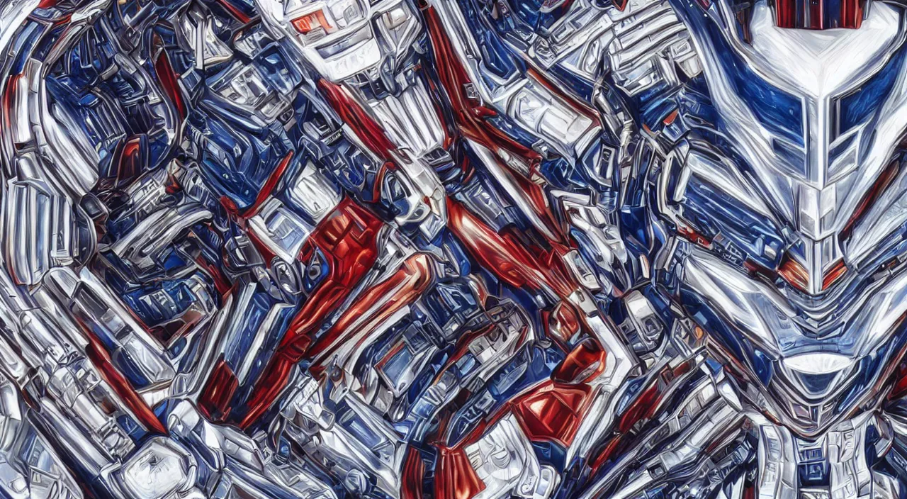 Image similar to elon musk as optimus prime hyper detailed realistic 8 k, sacred geometry