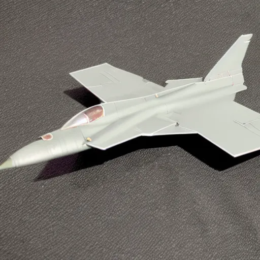 Image similar to a fighter jet made of floppy rubber