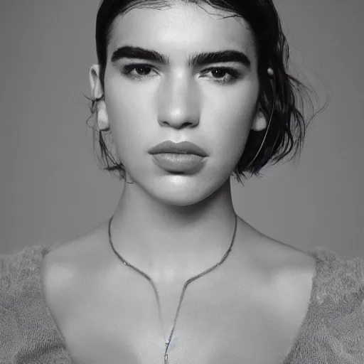 Prompt: Dua lipa, dua_lipa, photo portrait