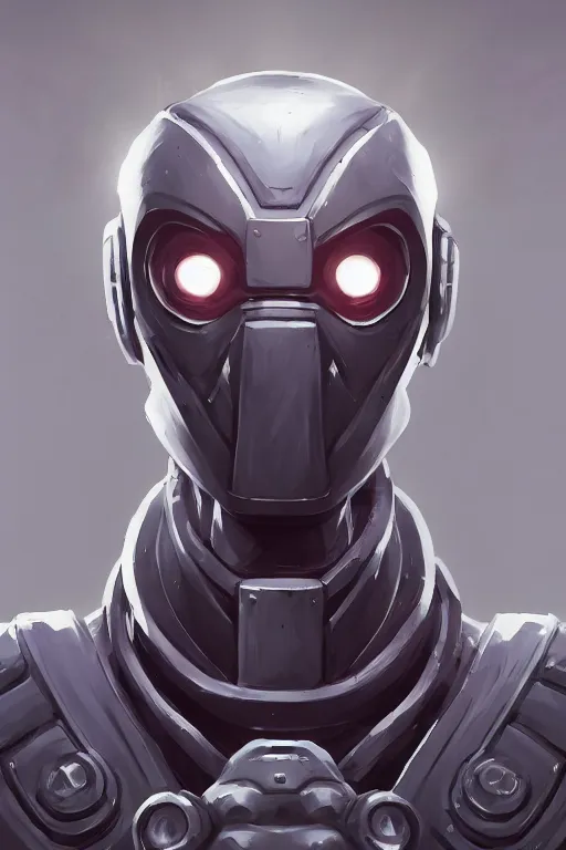 Image similar to epic mask helmet robot ninja portrait stylized as fornite style game design fanart by concept artist gervasio canda, behance hd by jesper ejsing, by rhads, makoto shinkai and lois van baarle, ilya kuvshinov, rossdraws global illumination radiating a glowing aura global illumination ray tracing hdr render in unreal engine 5