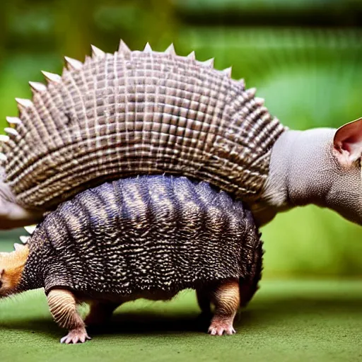 Image similar to an armadillo - cat - cat - car - cat - hybrid, animal photography