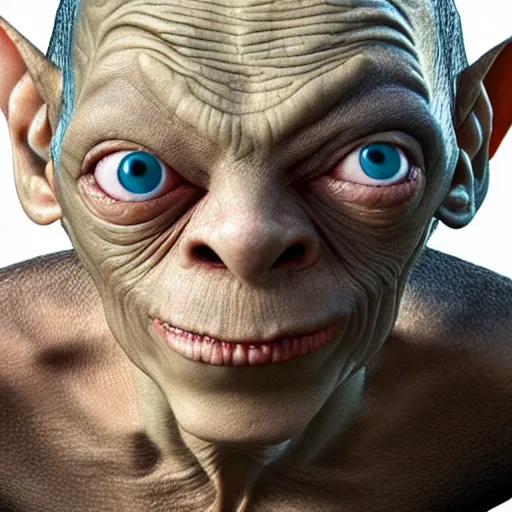 Image similar to gollum smeagol, ultra detailed, ultra realistic