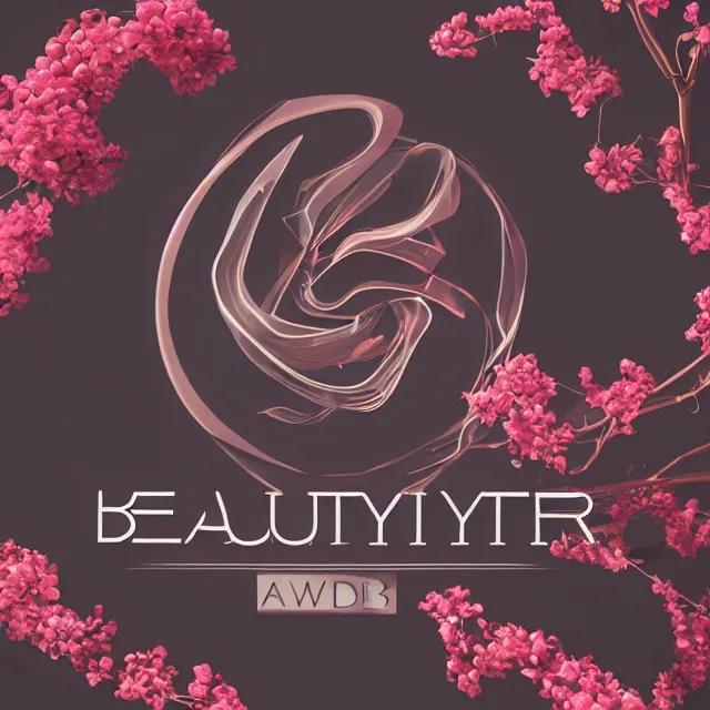 Prompt: beauty logo design. award winning logo, design award, modern, elderberry, illustration, bold, futuristic, digital art, sci - fi, unreal engine, cinematic, octane render, clear sharp focus,