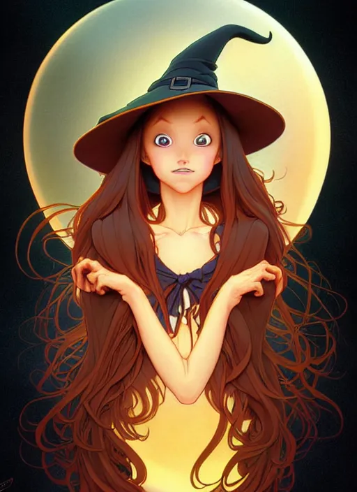 Image similar to cute witch mongoose, natural lighting, path traced, highly detailed, high quality, digital painting, by don bluth and ross tran and studio ghibli and alphonse mucha, artgerm