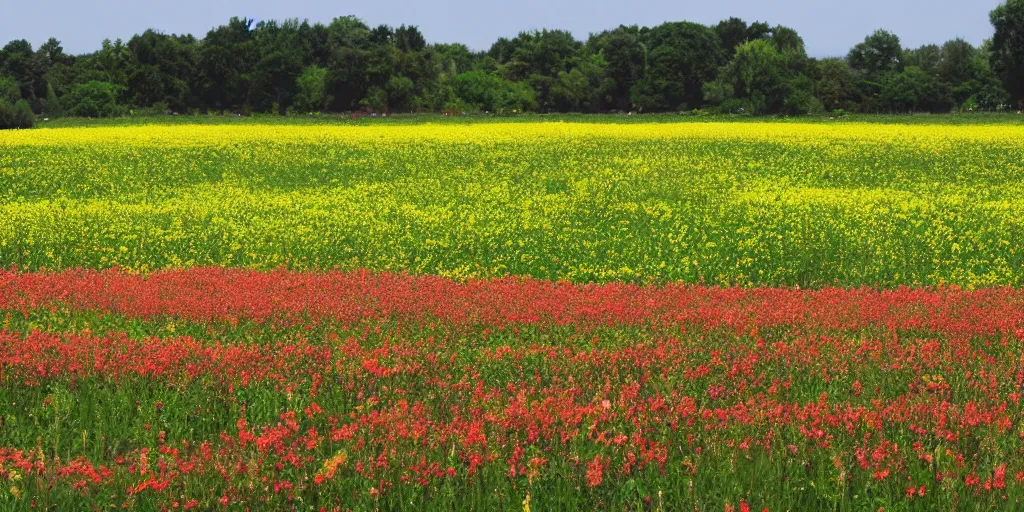 Image similar to flowering field