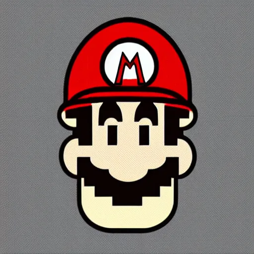 Image similar to depressed super mario