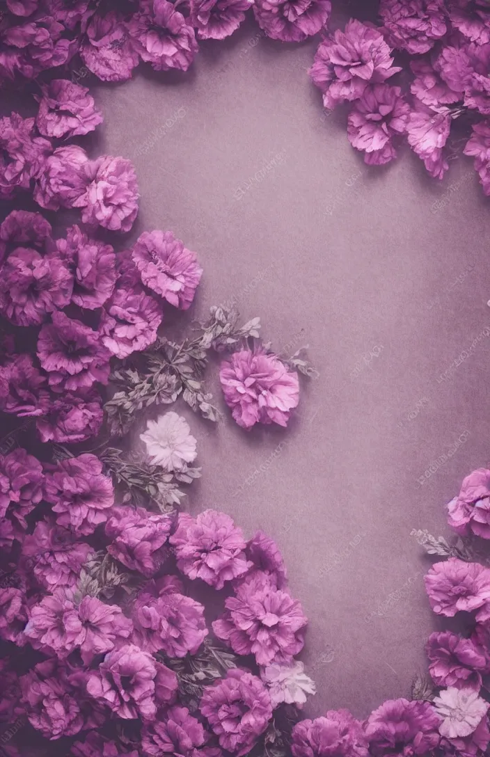 Prompt: clean cozy vintage background image, soft light - purple flowers on comfy material, dreamy lighting, background, vintage, photorealistic, backdrop for obituary text