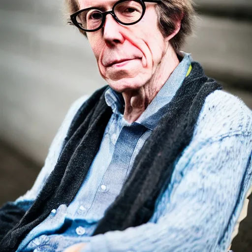 Prompt: dslr photo portrait still of 7 2 year old age 7 2 ben folds at age 7 2!!!, 8 5 mm f 1. 8