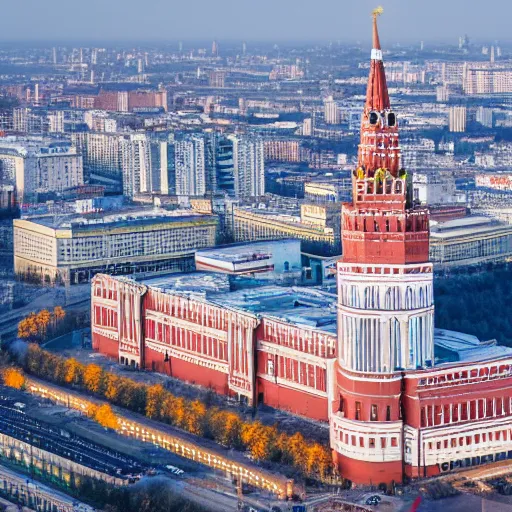 Image similar to a moscow state university, aerial photography, highly detailed, 4 k, 8 k