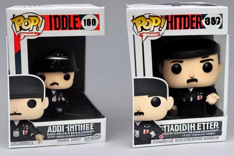 Image similar to Adolf Hitler funko pop figure