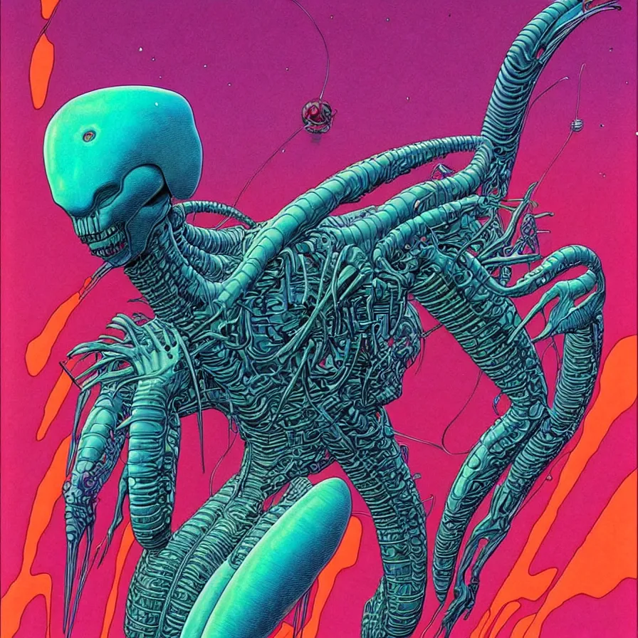 Prompt: ( ( ( ( alien ) ) ) ) by mœbius!!!!!!!!!!!!!!!!!!!!!!!!!!!, overdetailed art, colorful, artistic record jacket design