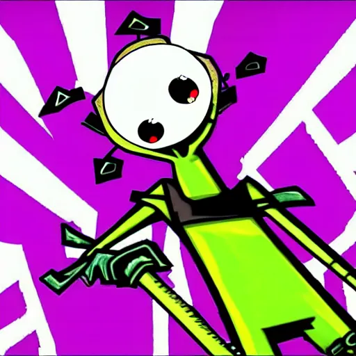 Image similar to Invader Zim gta San Andreas loading screen