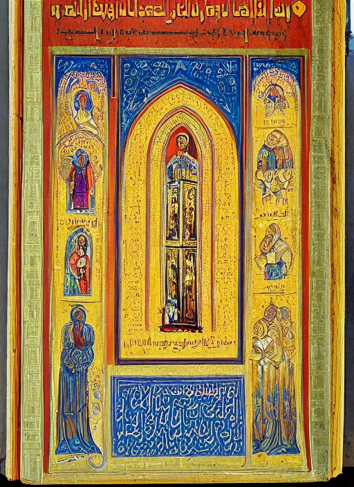 Image similar to cover of the holy book of religion ada abdulov's church called the sacred biboran