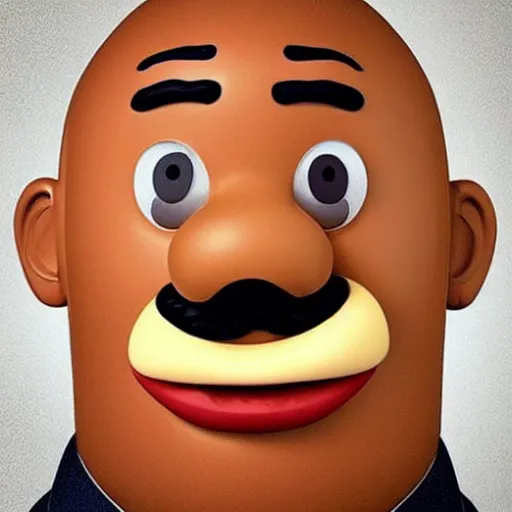 Prompt: Mr. Potato Head Totally Looks Like Steve Harvey, Pinterest
