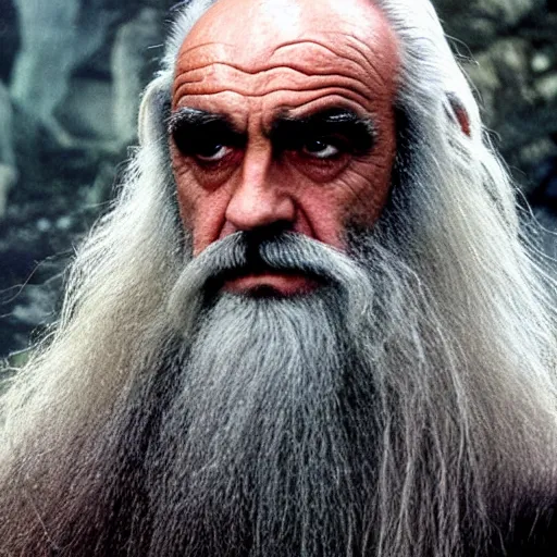 Prompt: Sean Connery as Saruman
