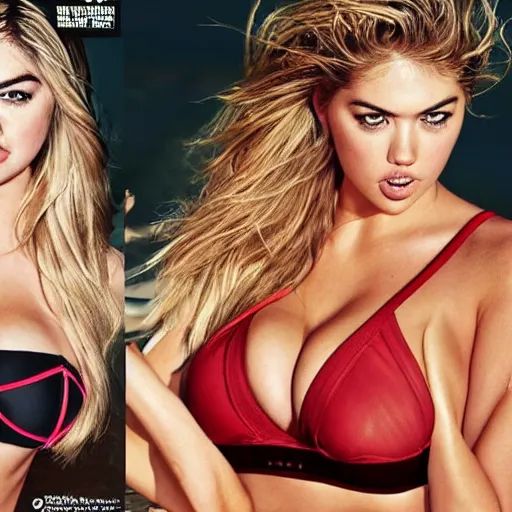 Kate Upton body on sport illustrated swimsuit cover