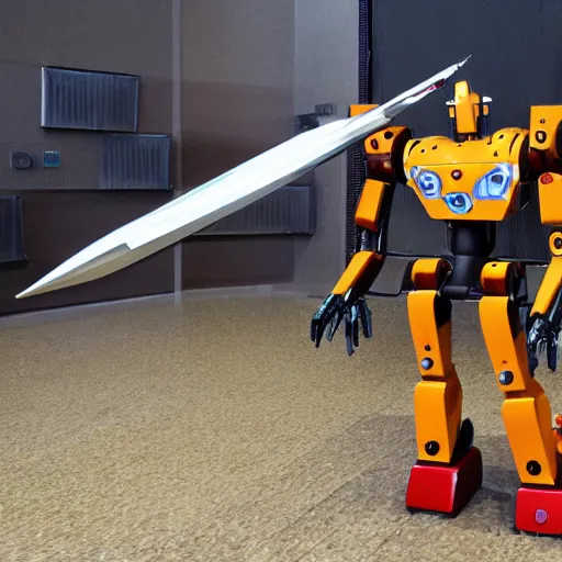 Image similar to transforming robot autobot standing tall with weapon drawn ready for battle, full body