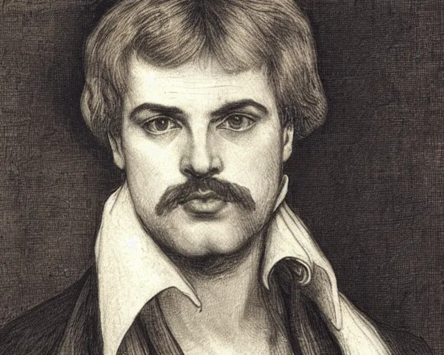 Prompt: dante gabriel rossetti