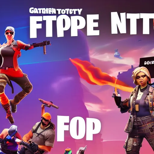 Prompt: The GOP fortnite event