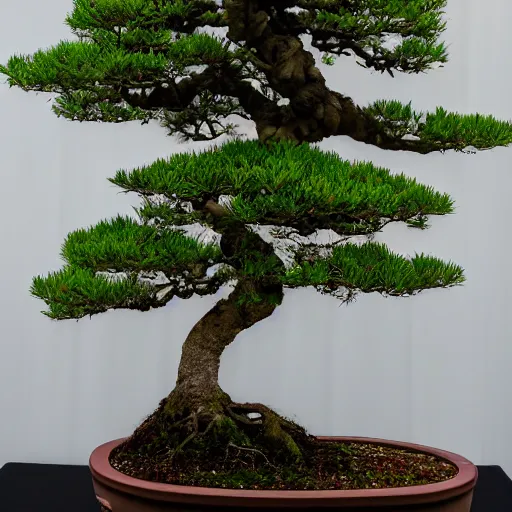 Image similar to beautiful photo of bonsai , uhd, HDR , very relaxing