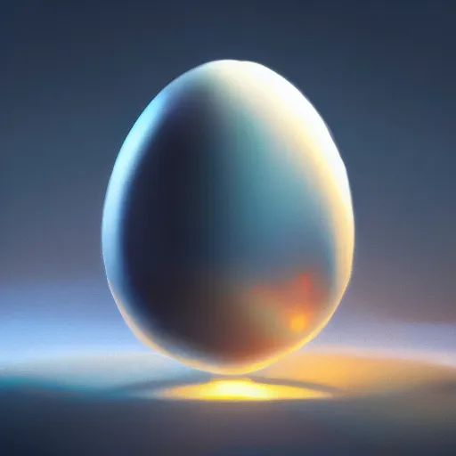 Image similar to alien egg on a black background, behance hd by jesper ejsing, by rhads, makoto shinkai and lois van baarle, ilya kuvshinov, rossdraws global illumination radiating a glowing aura global illumination ray tracing hdr render in unreal engine 5