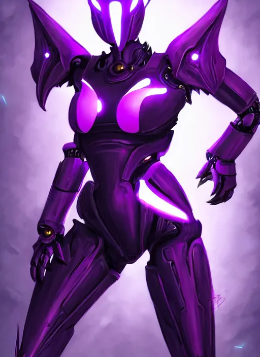 Image similar to cinematic goddess body shot, galactic sized beautiful stunning hot anthropomorphic robot mecha female dragon, sleek dragon head, metal ears, led purple eyes, smooth fuschia skin, smooth silver armor, floating in space, epic proportions, epic size, epic detail, furry art, dragon art, giantess art, warframe fanart, furaffinity, octane