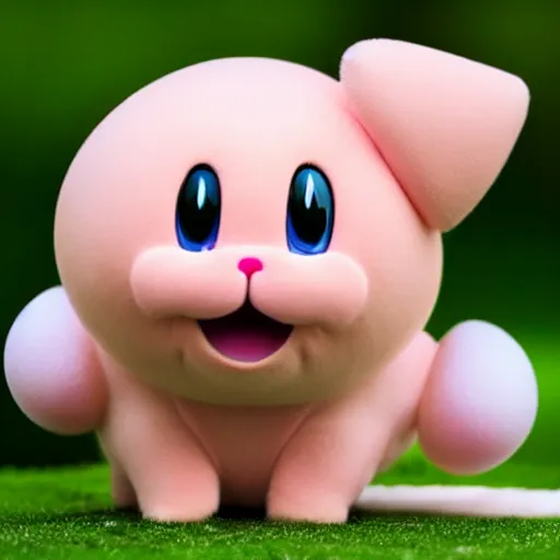 Image similar to real life jigglypuff, professional photography, national geographic