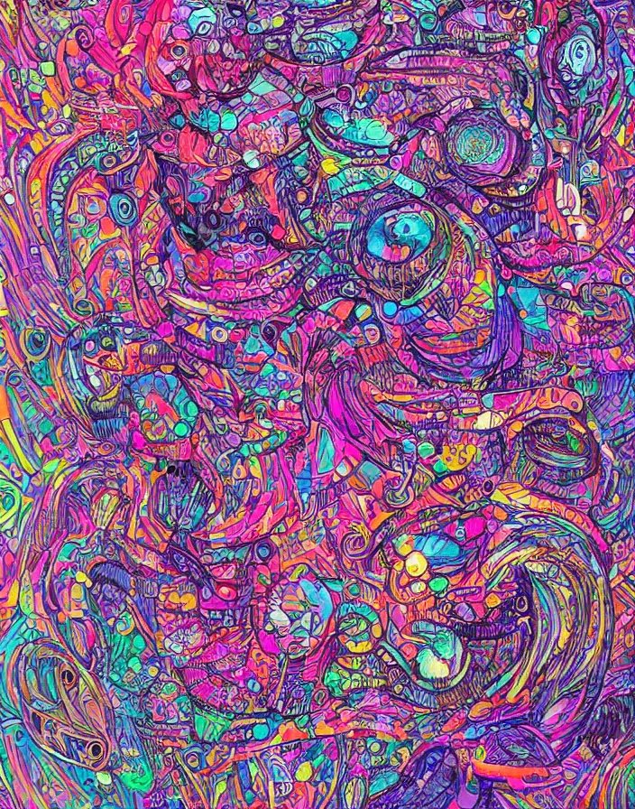 Image similar to hyper detailed industraial & utility colorful glimmering art by kristina collantes