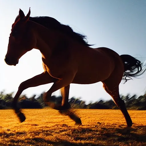 Image similar to 1 0 frames of a horse running video clip