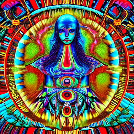 Prompt: visionary art