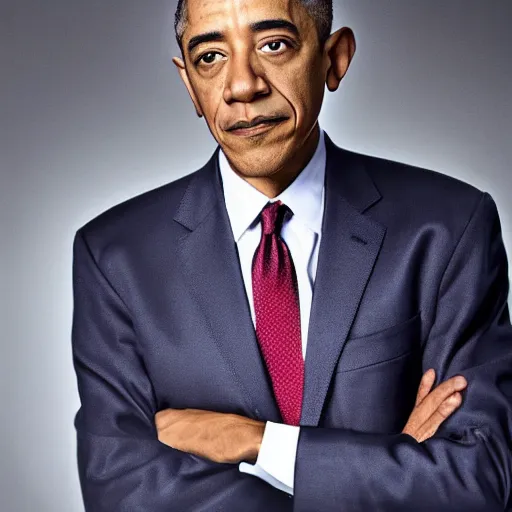 Image similar to Giancarlo Esposito as Barack Obama