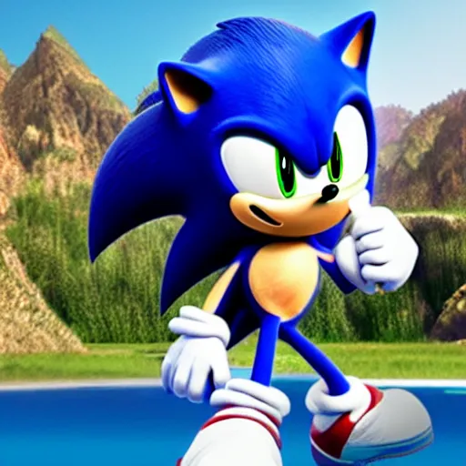 Image similar to sonic