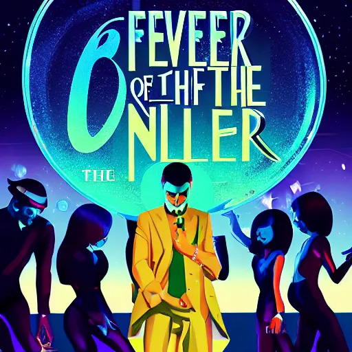 Image similar to fever of the night, a grime tale of the night fever, disco club of the occult, digital painting, artstation, ristan eaton, victo ngai, artgerm, rhads, ross draws, anime styled