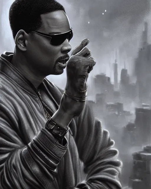 Image similar to will smith slapping chris rock, accurate details, detailed face, dramatic, intricate, elegant, highly detailed, digital painting, artstation, concept art, smooth, sharp focus, illustration, art by Gustave Dore, octane render