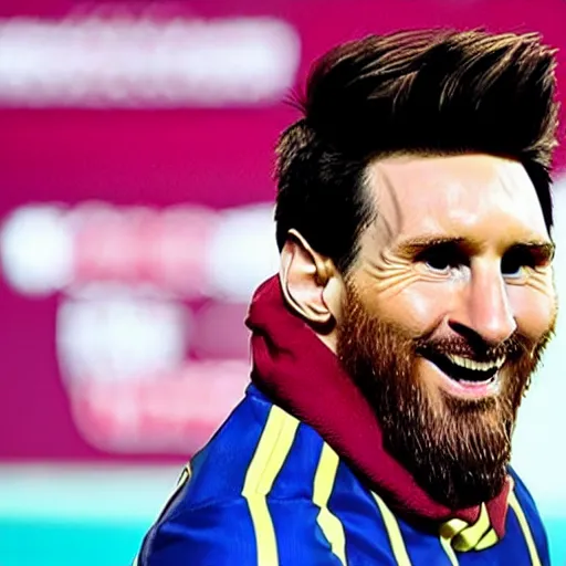 Prompt: Lionel Messi as a character in a sitcom