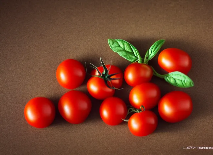 Image similar to tomatoes sprouting out of a cat. fantasy magic style. highly detailed 8 k. intricate. lifelike. soft light. sony a 7 r iv 5 5 mm. [ cinematic post - processing ].