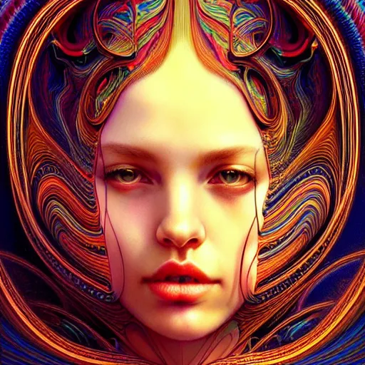 Image similar to phase looping transcendental realities, altered states, intricate, elegant, wavy, zig zag, jagged, varnished, rgb crt scanlines, highly detailed, smooth, sharp focus, award - winning, masterpiece, in the style of tom bagshaw, cedric peyravernay, peter mohrbacher, pinterest, m. c. esther