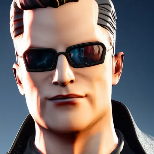 Image similar to albert wesker in fortnite, 4 k, high detail, high - resolution photograph, professional photography, ultra - detail