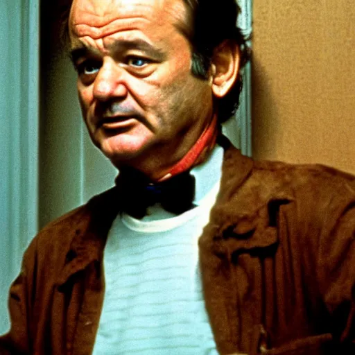 Image similar to bill murray in shining ( 1 9 8 0 )