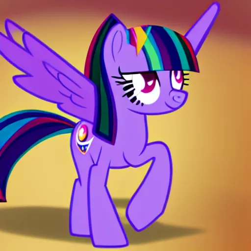 Image similar to Twilight Sparkle. MLP