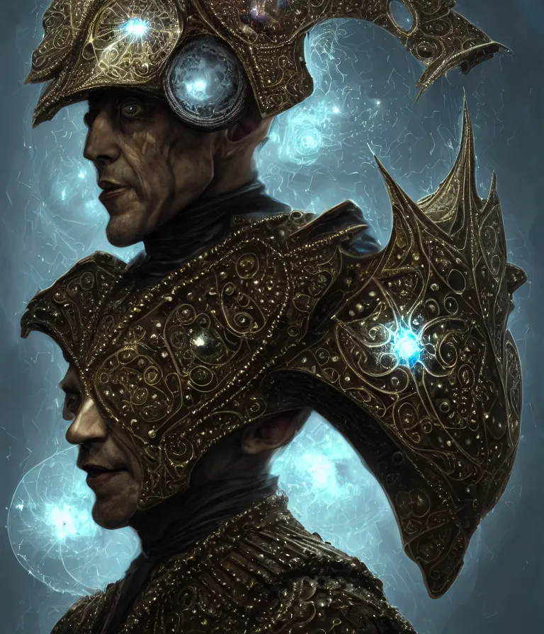 Image similar to front!!! shot of a court jester!!! character, mesmerizing fractal hypercubes, platinum cracked, dark holography!!!, future, metallic galactic, crystalline edges, polygonal, elegant, highly detailed, centered, (((artstation, concept art, jagged, sharp focus, artgerm, Tomasz Alen Kopera, Peter Mohrbacher, donato giancola, Joseph Christian Leyendecker, WLOP, Boris Vallejo))), ((raytracing)), mugshot!!!!!, ugly!!!!!!, octane render, nvidia raytracing demo, octane render, nvidia raytracing demo, octane render, nvidia raytracing demo, 8K