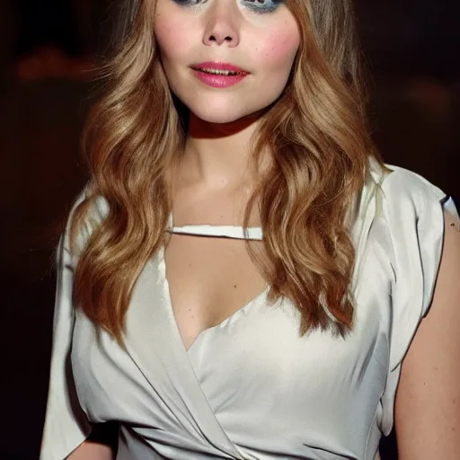 Image similar to elizabeth olsen mixed with jennifer lawrence