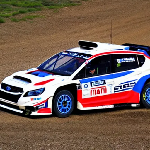 Image similar to “Subaru Rally Car”