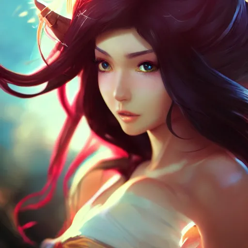 Ahri Godness - League of Legends [4K] (Wallpaper Engine) 