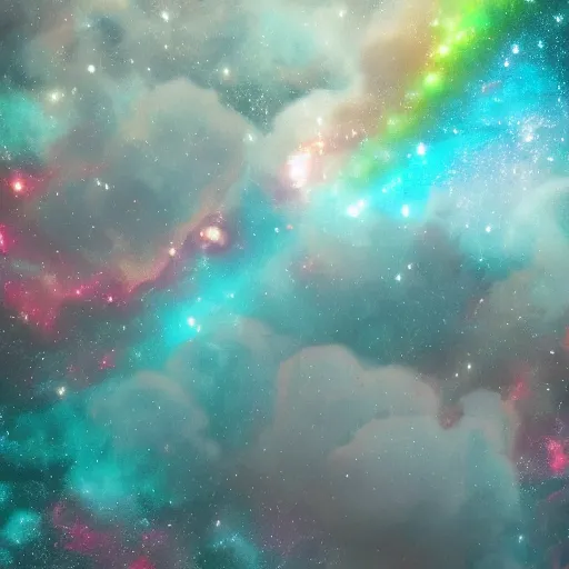 Image similar to a hello fresh ad, trent reznor, clouds, nebulae, starburst, neon colors, dreamy, phone wallpaper, 4 k, unreal engine, artstation, colorful, beautiful